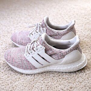 Adidas UltraBoost 4.0 Women's Running Shoes Size 9.5 Pink White